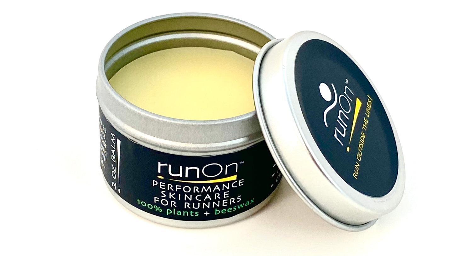 runOn™ Performance Skincare for Runners! 2.0 oz balm